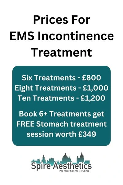 EMS Incontinence Treatment Prices Finchampstead