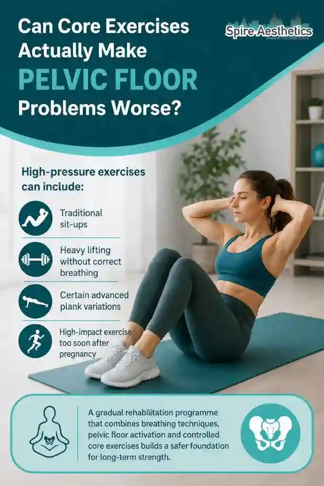 Can Strengthening Your Core Alone Actually Make Pelvic Floor Problems Worse Finchampstead?